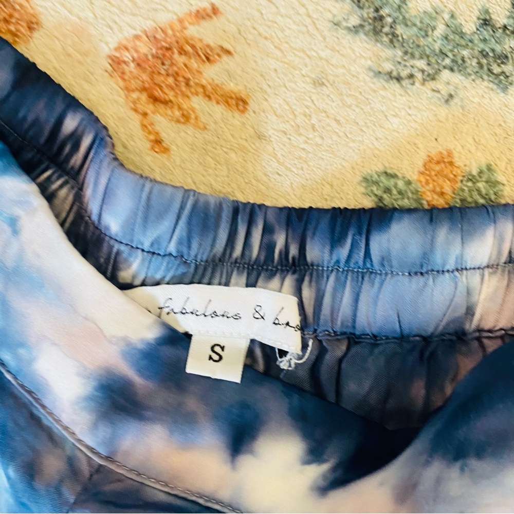Young Fabulous & Broke Tie Dye Aiko Pant Midnight Blue - Picture 8 of 9